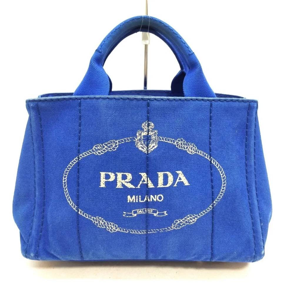 Prada Canapa Tote Bag - EUC - Picture 3 of 12
